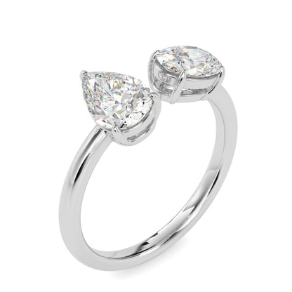 The Kylie Ring aka Toi et Moi Diamond Ring
