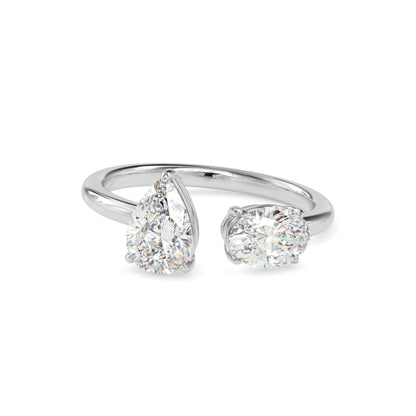 The Kylie Ring aka Toi et Moi Diamond Ring