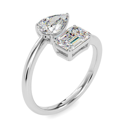 The Kylie Ring aka Toi et Moi Diamond Ring