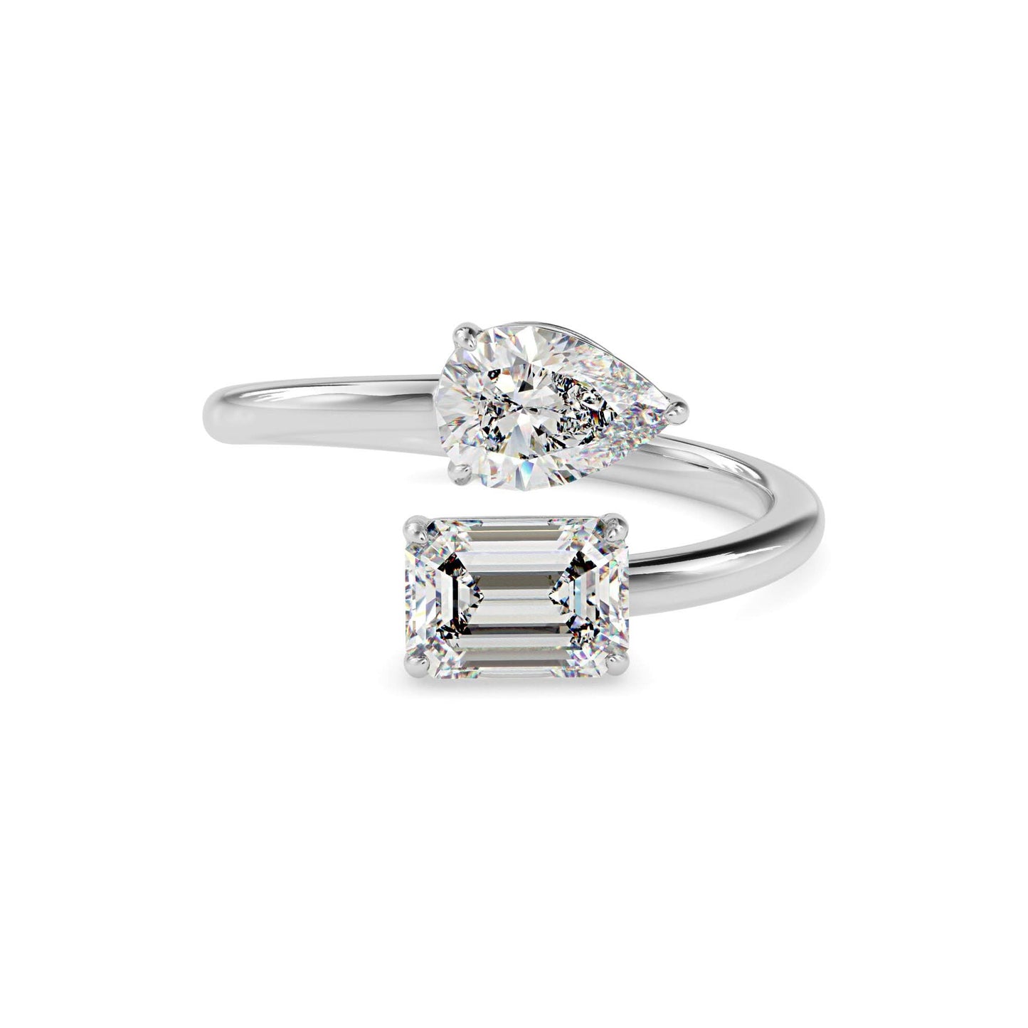 the kylie ring aka toi et moi diamond ring