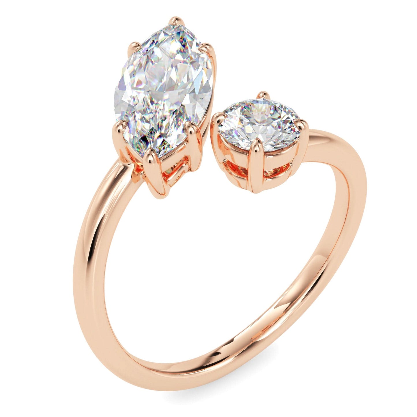 the kylie ring aka toi et moi diamond ring