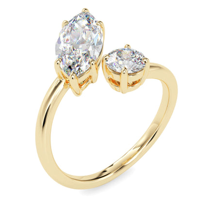 The Kylie Ring aka Toi et Moi Diamond Ring