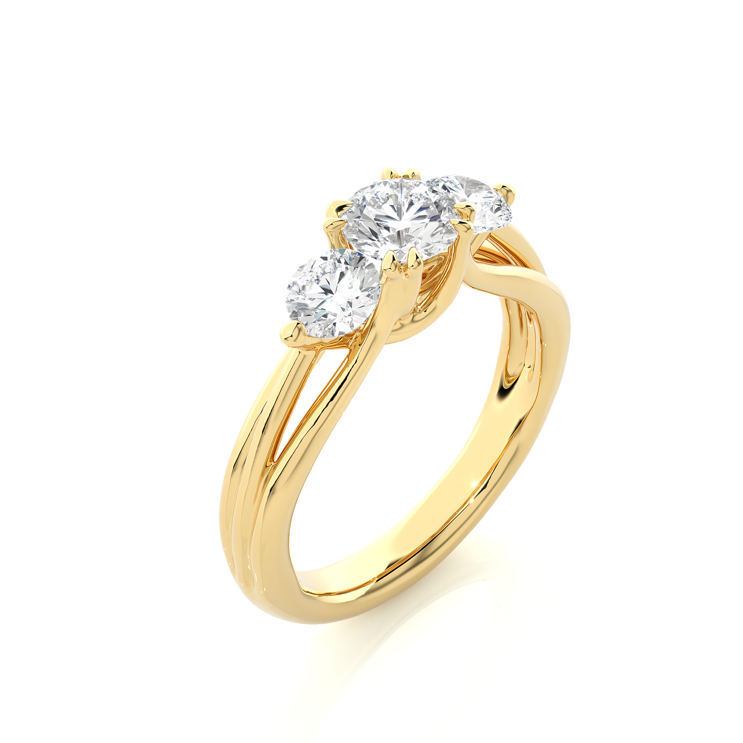 showara round diamond ring