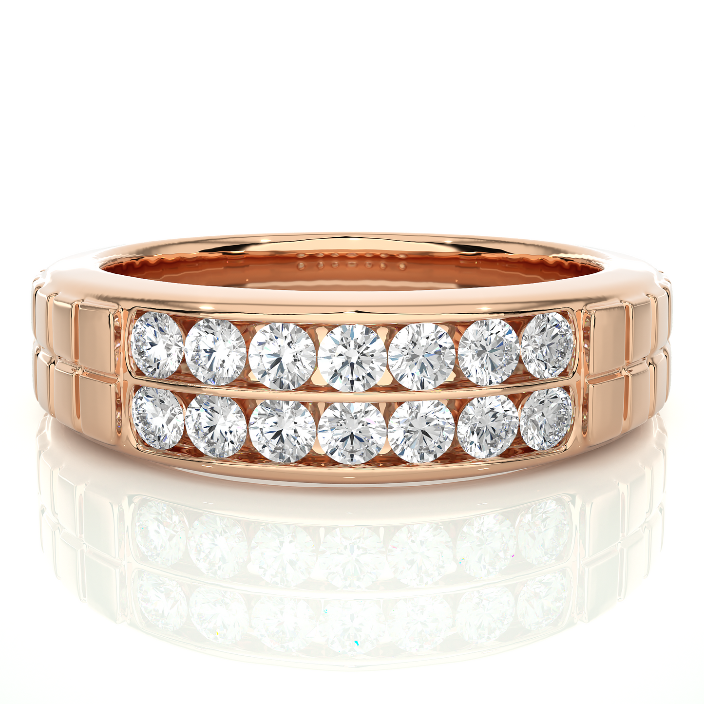 titan round diamond ring