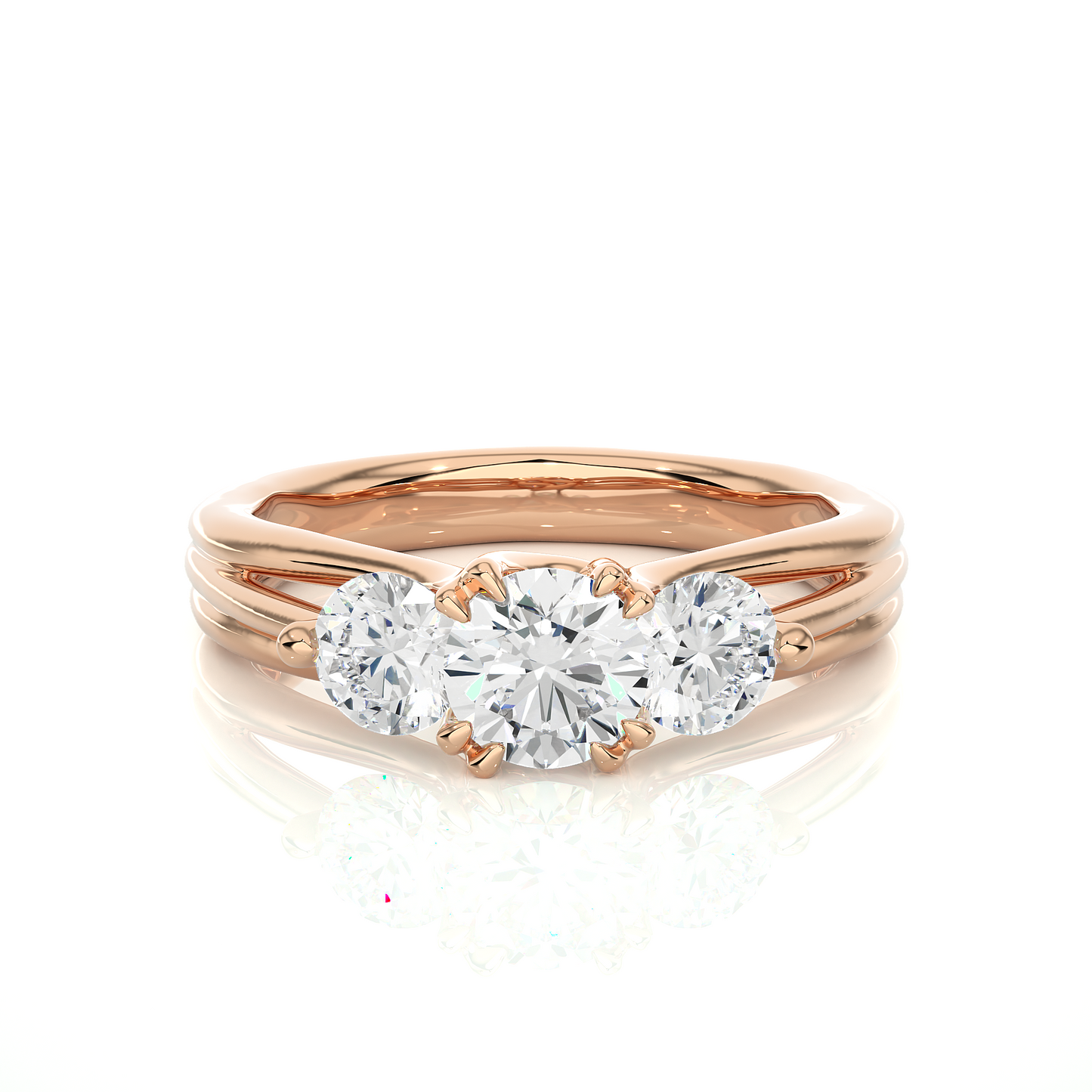 showara round diamond ring