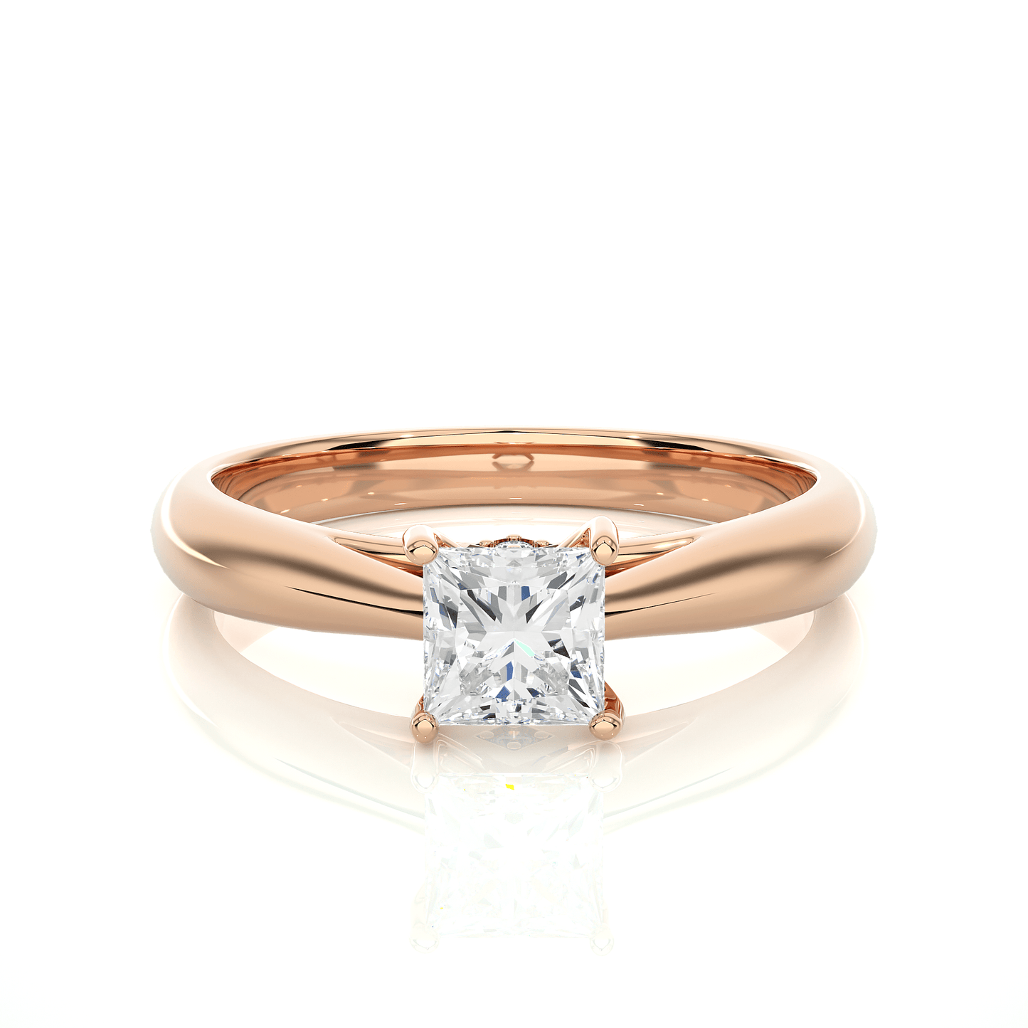 elena classic diamond ring - espira fine gems