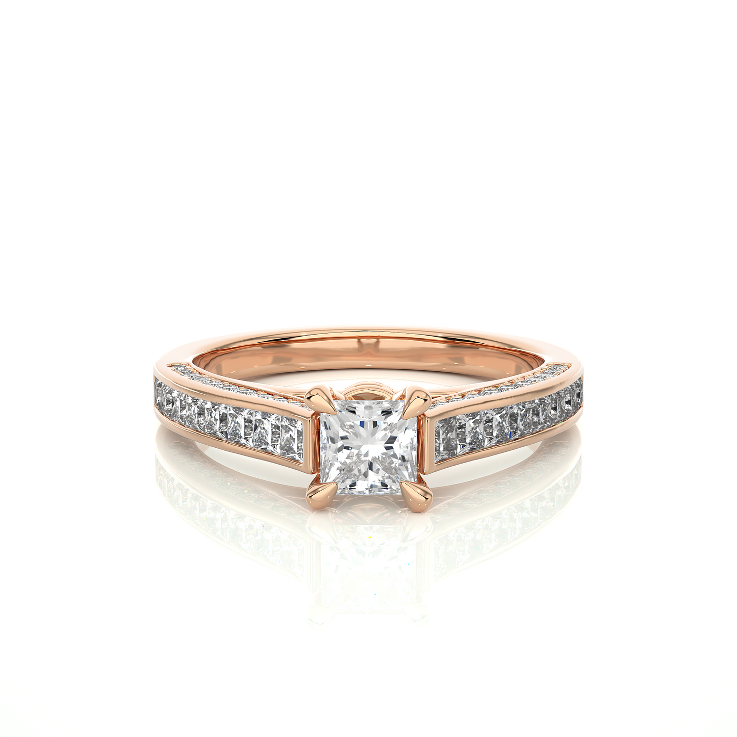 sunny monarch diamond ring