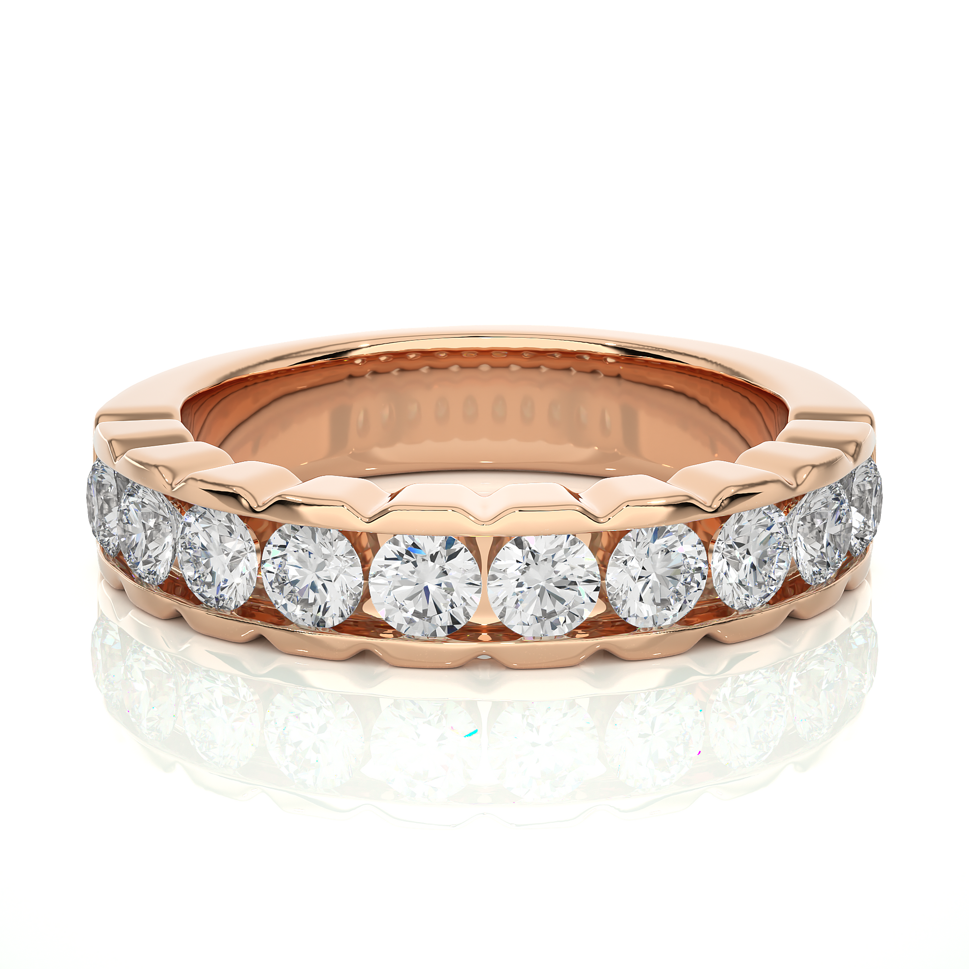Stellar Glow Diamond Ring - Espira Gems
