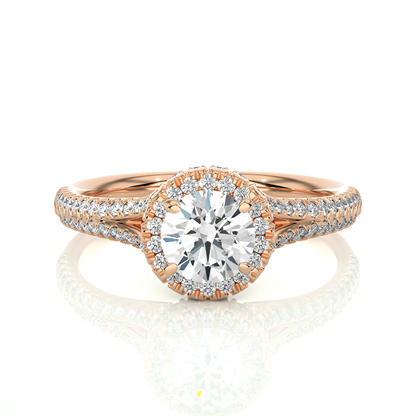 Monarch Round Diamond Ring