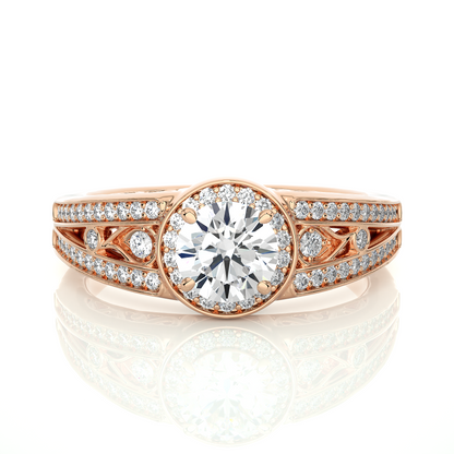 Regalia Round Diamond Ring