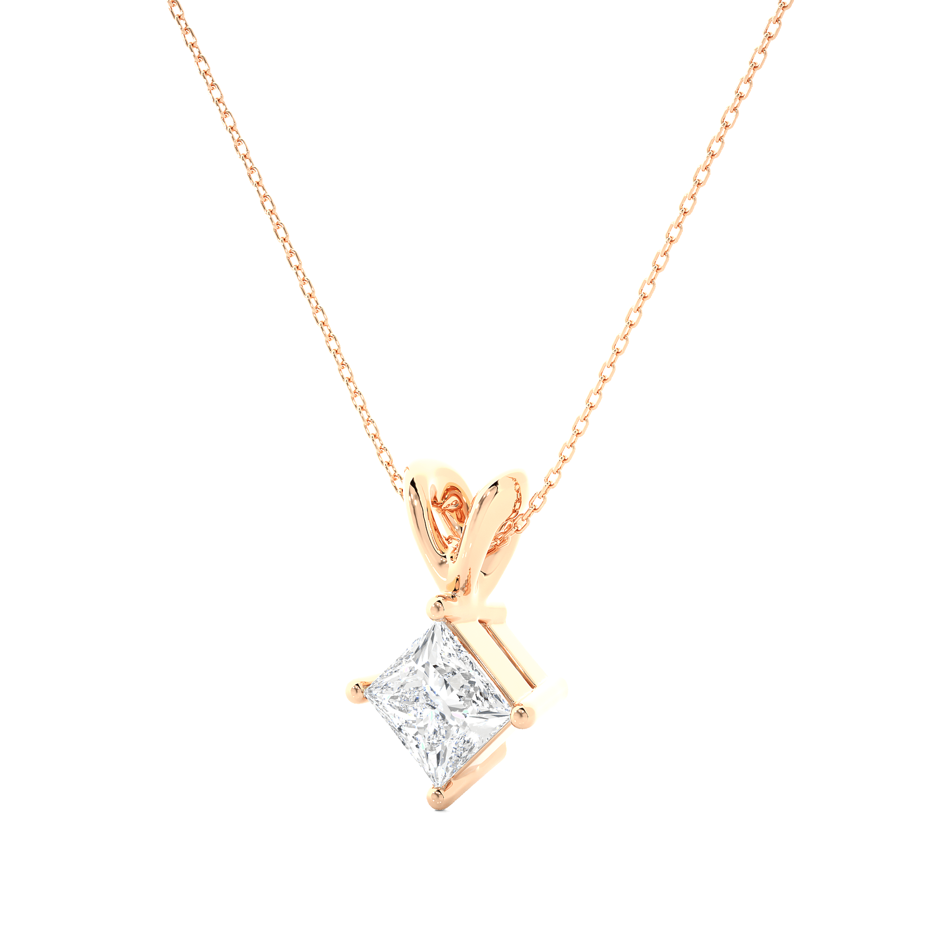 Stellar Princess Diamond Pendant (Chain Sold Separately) - Espira Fine Gems