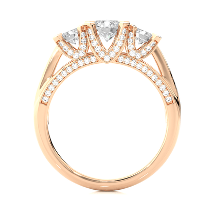 Diva Round Diamond Ring - Espira Fine Gems