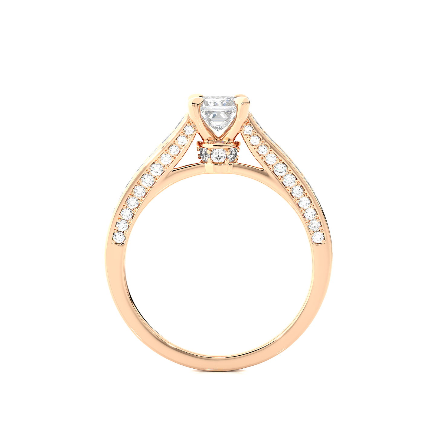 sunny monarch diamond ring