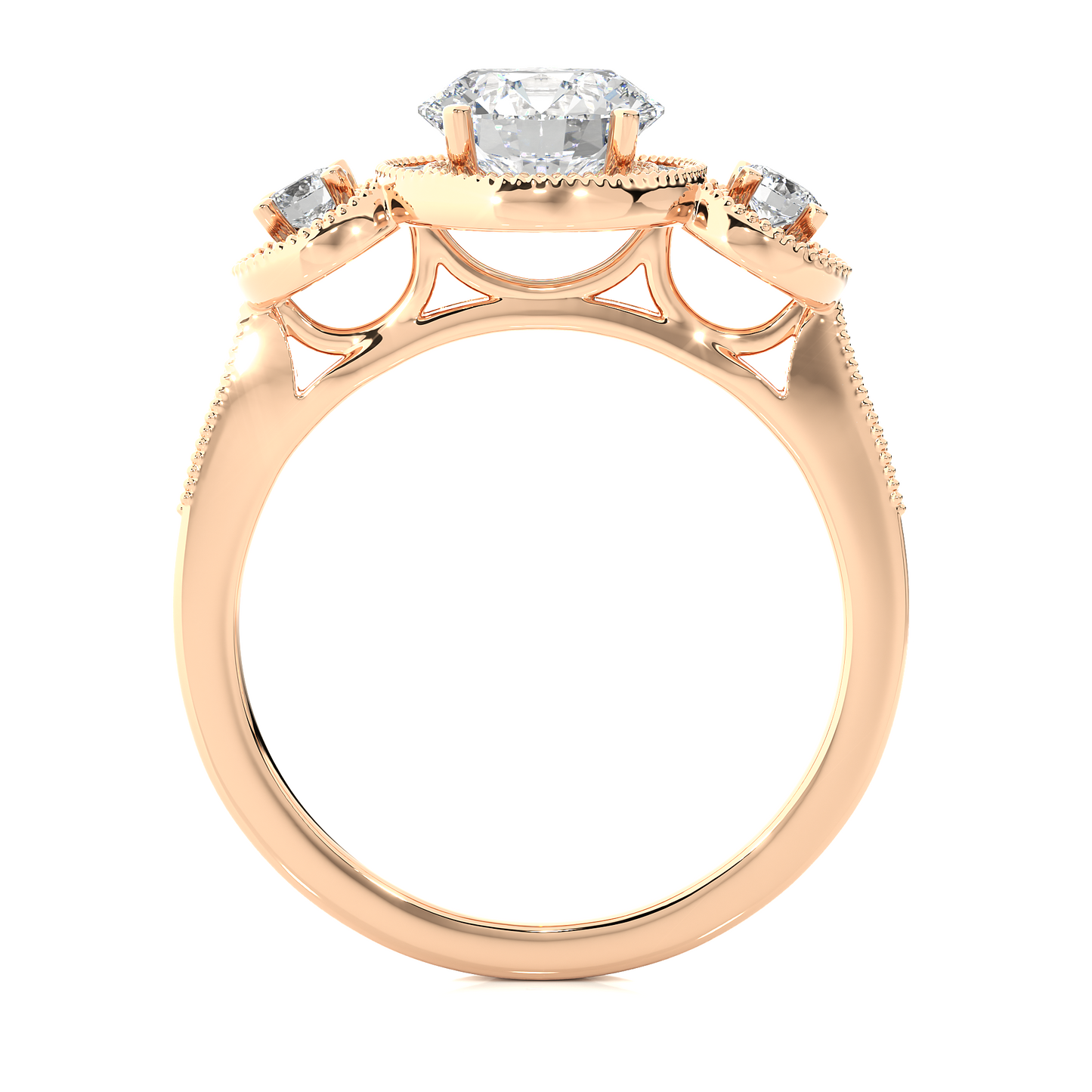 thalassa round diamond ring - espira gems