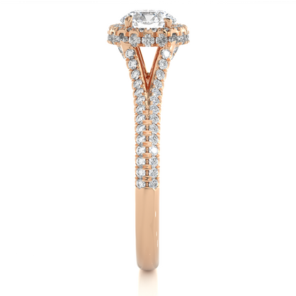 Monarch Round Diamond Ring