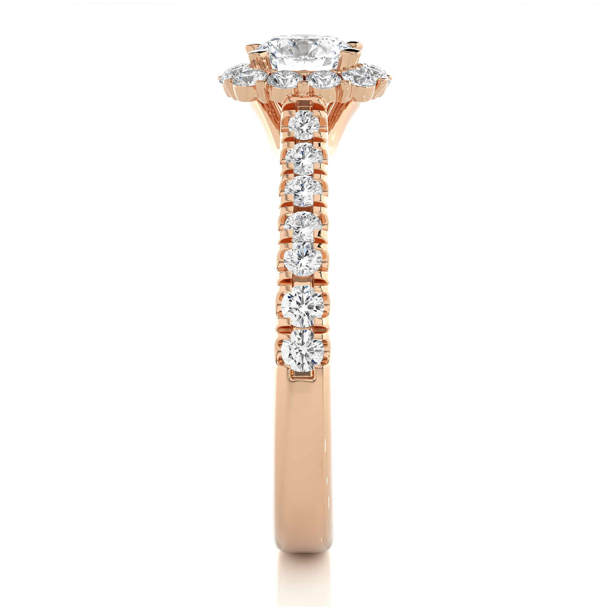Victorian Round Diamond Ring - Espira Gems