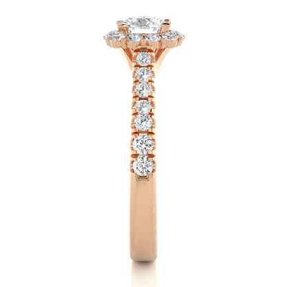Victorian Round Diamond Ring - Espira Gems