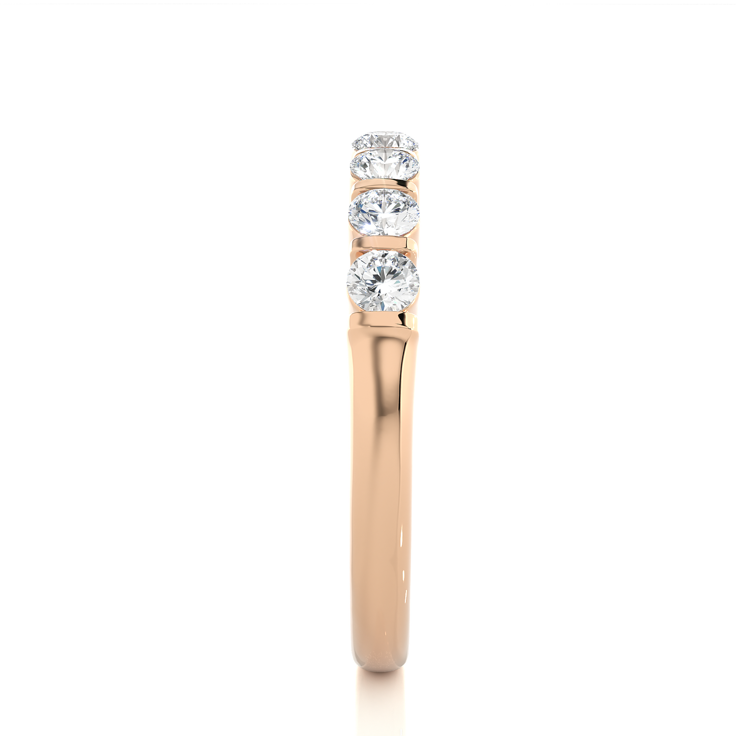 lustre seven-stone diamond ring - espira gems
