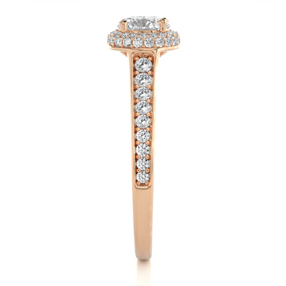 Sovereign Round Diamond Ring