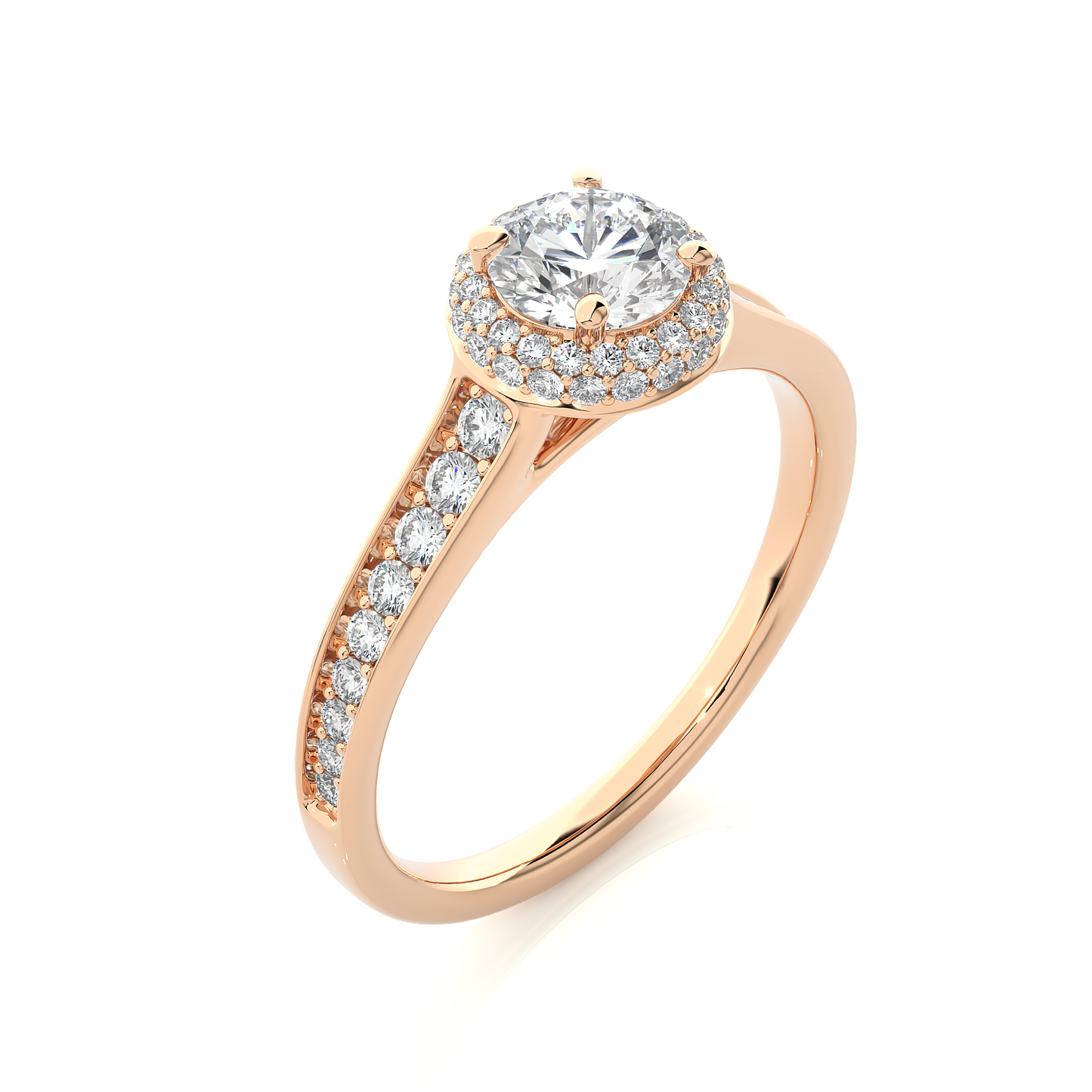 sovereign round diamond ring