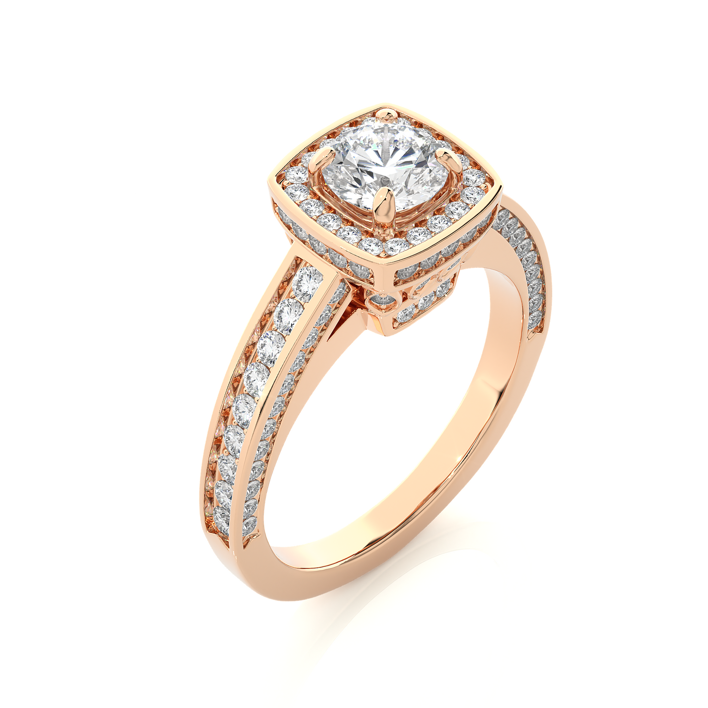 majesta round diamond ring