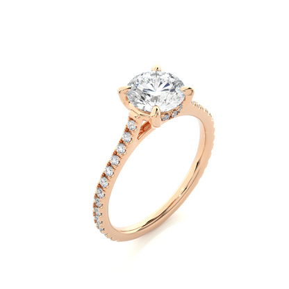 Horizon Round Diamond Ring
