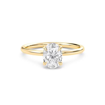 Liberty 3 Carat Oval Diamond Ring - Espira Fine Gems