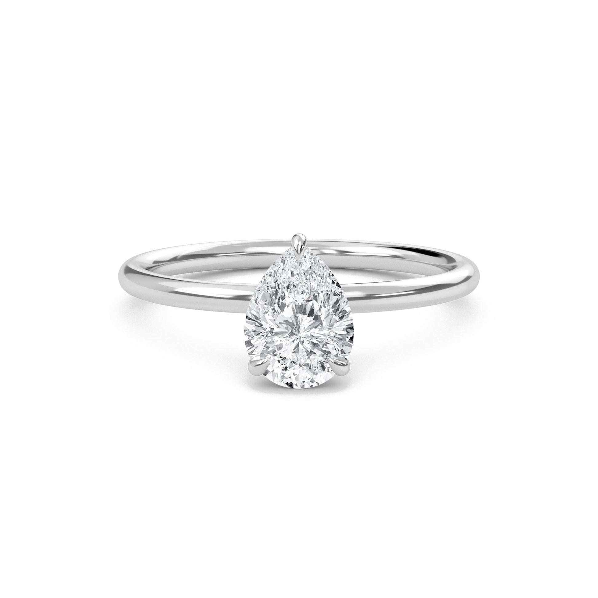 Liberty 3 Carat Pear Diamond Ring - Espira Fine Gems