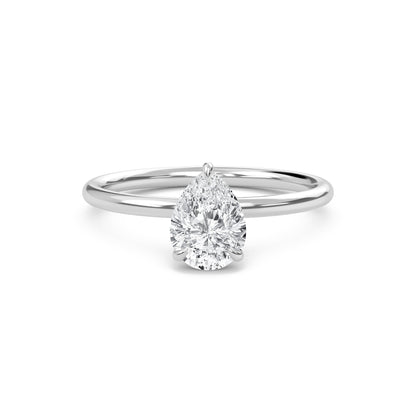 Liberty 3 Carat Pear Diamond Ring - Espira Fine Gems