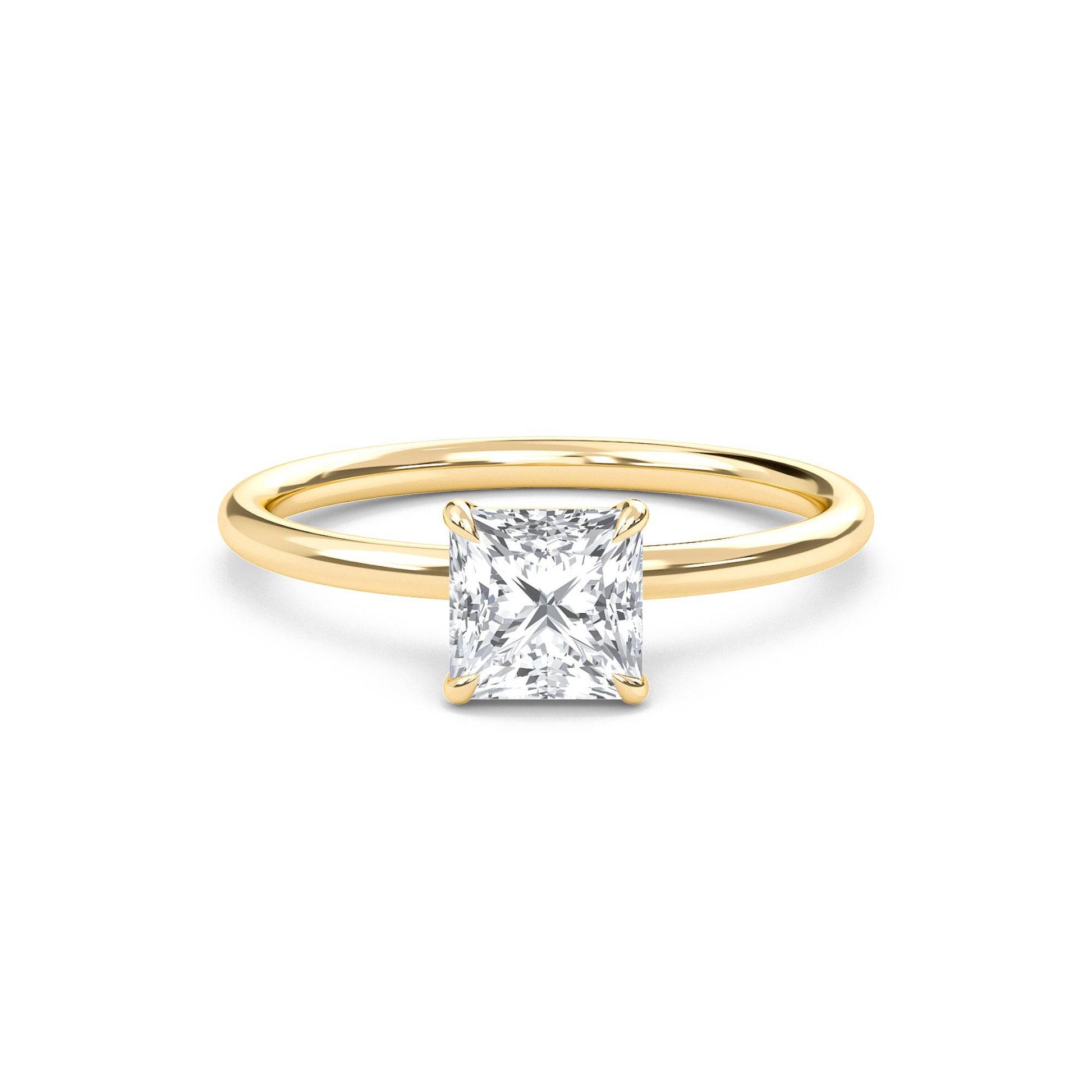 Liberty 3 Carat Princess Diamond Ring - Espira Fine Gems