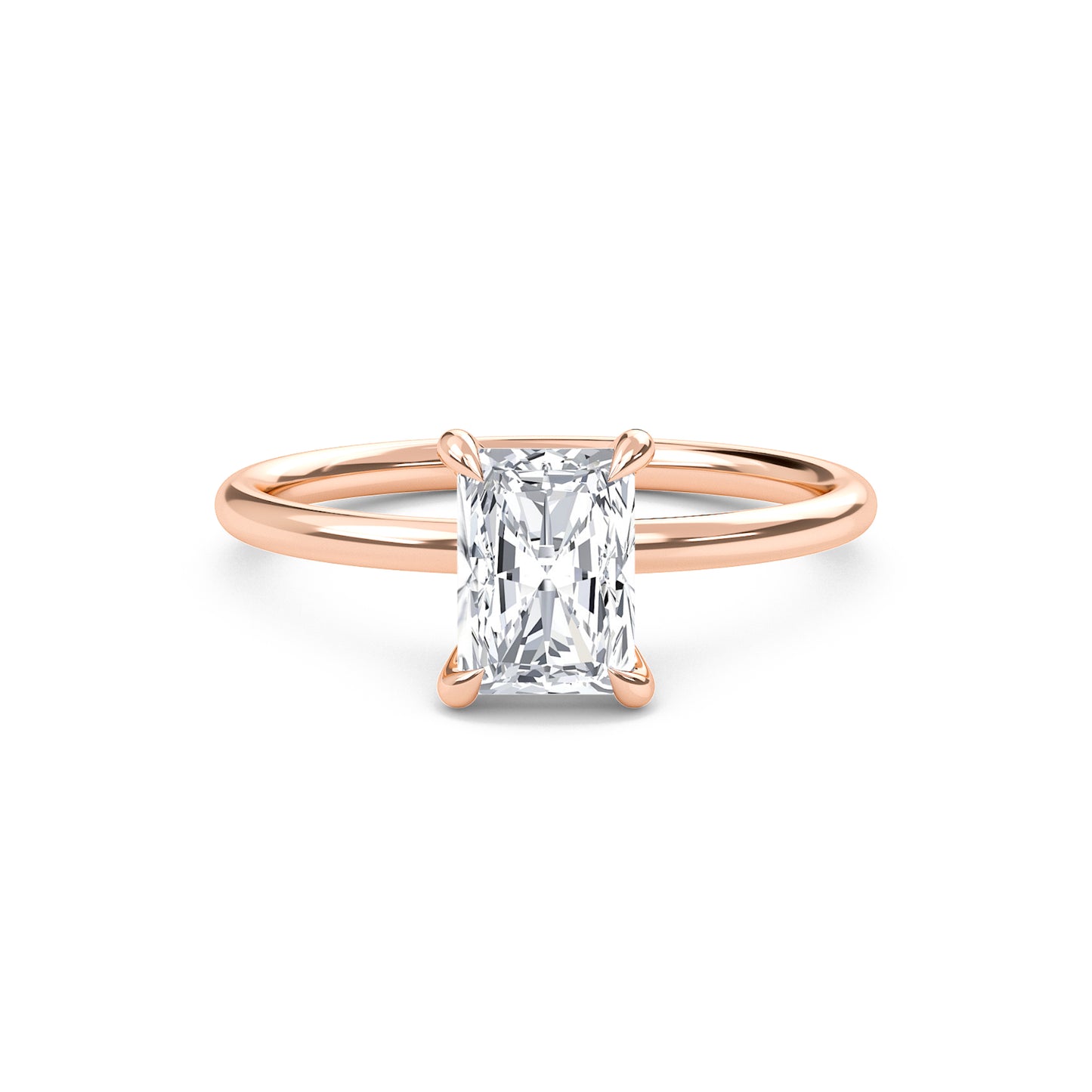 liberty 2 carat radiant diamond ring