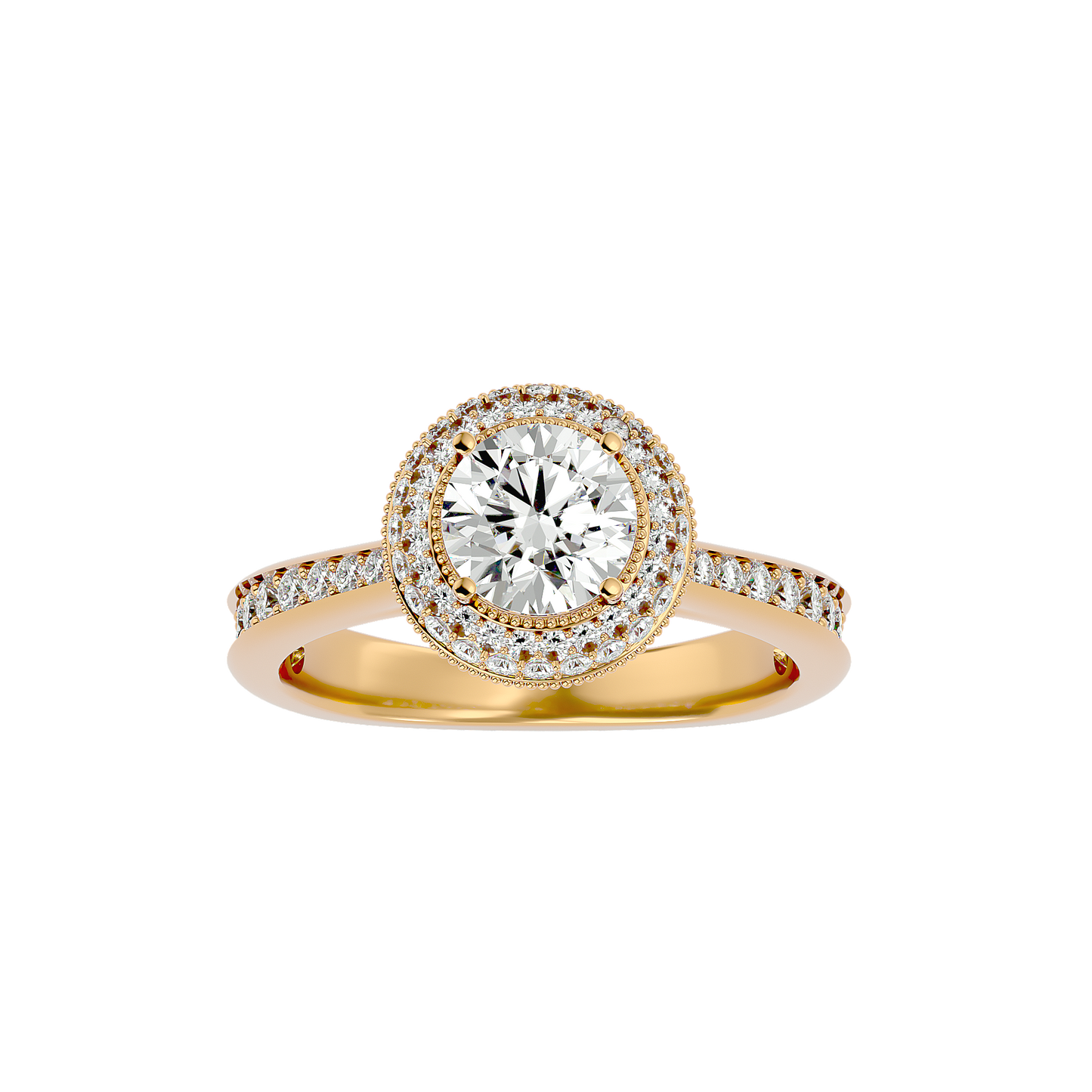 radiant majesty diamond ring - espira gems
