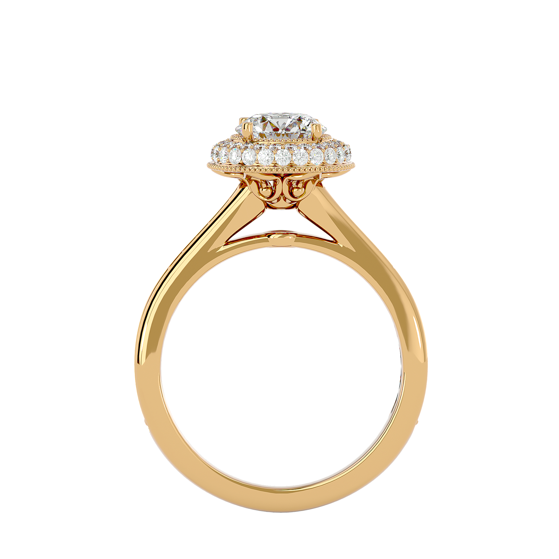 Radiant Majesty Diamond Ring - Espira Gems