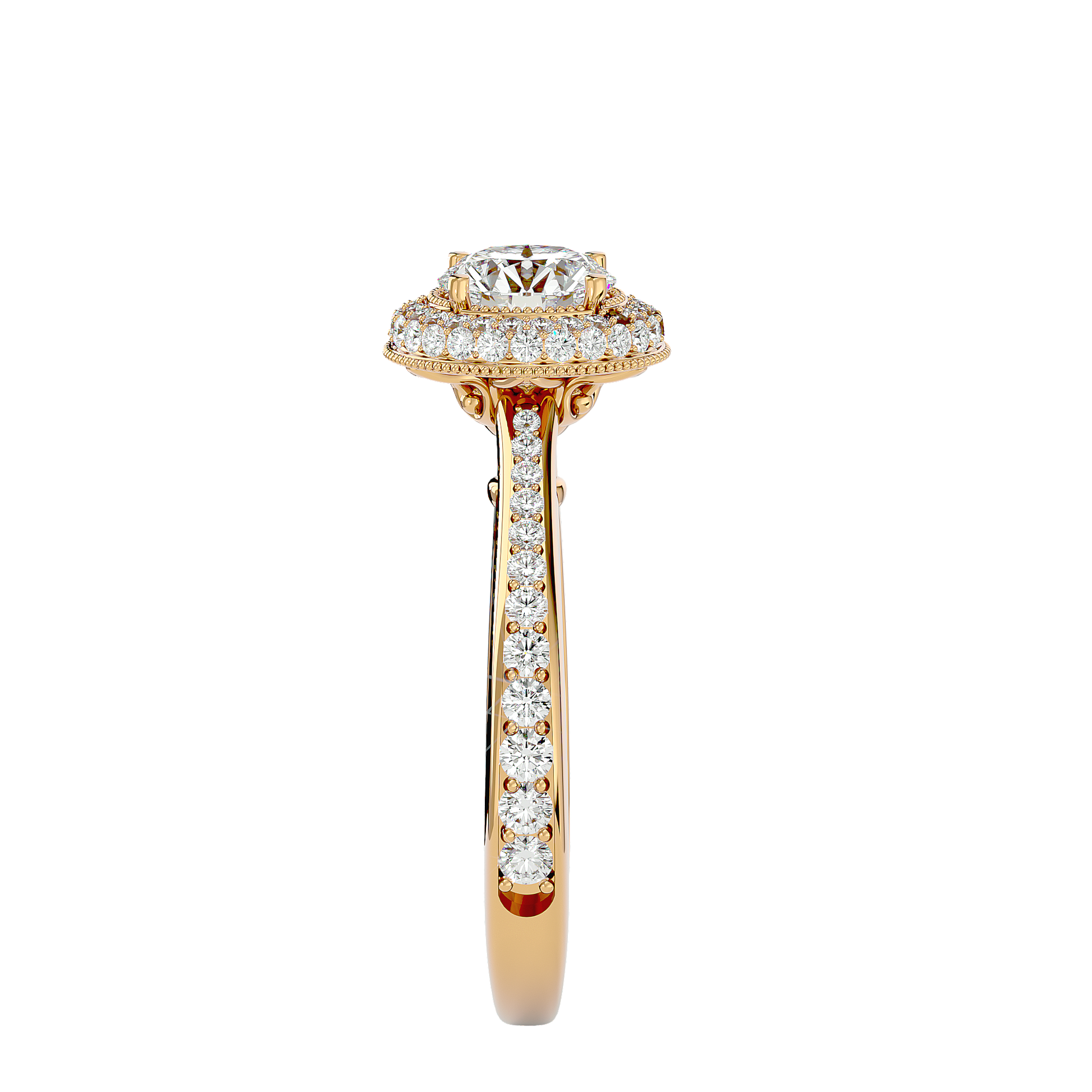 Radiant Majesty Diamond Ring - Espira Gems