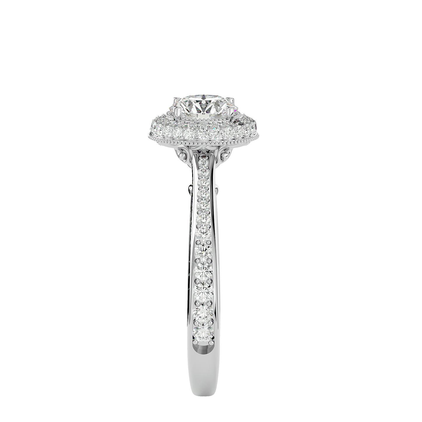 radiant majesty diamond ring - espira gems