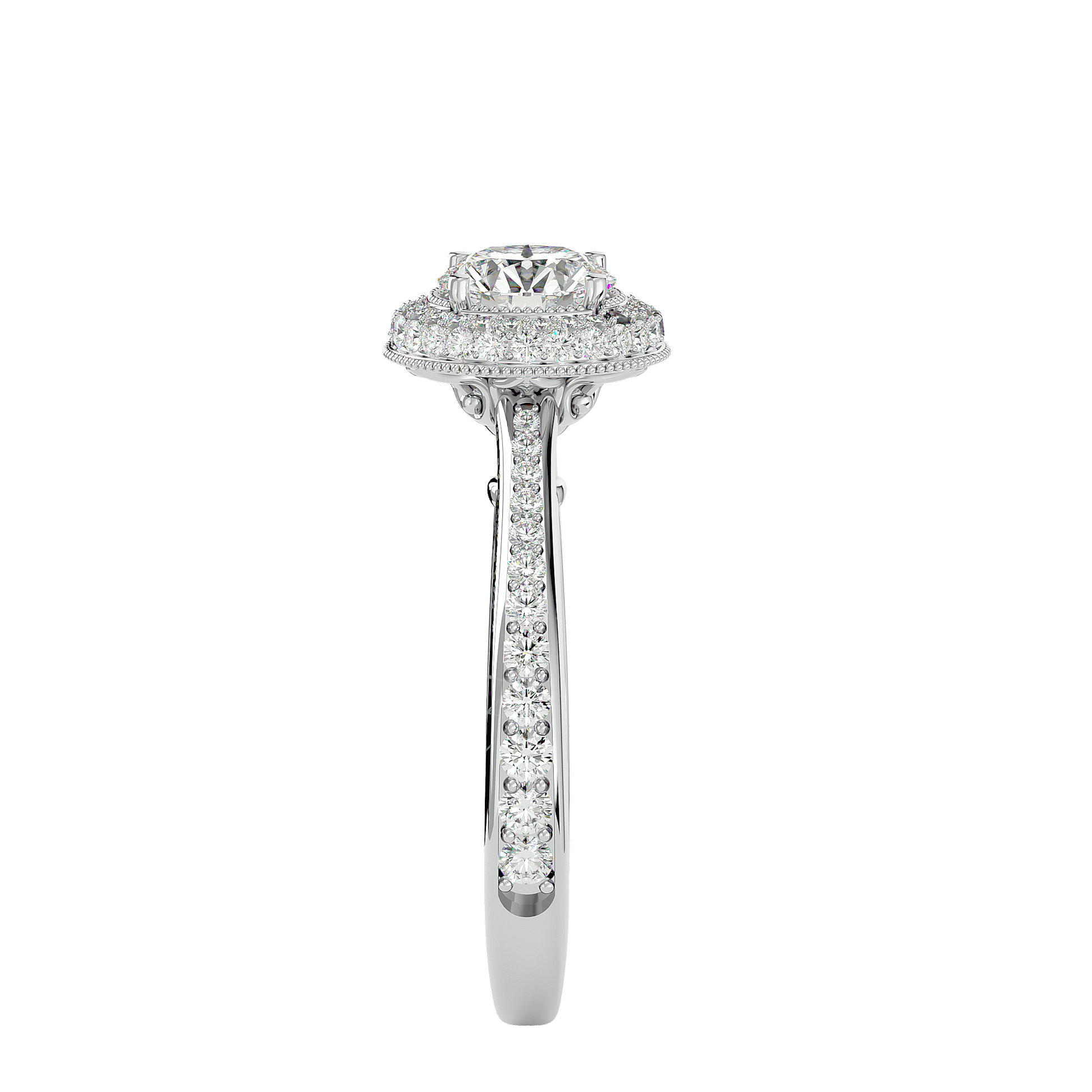 Radiant Majesty Diamond Ring - Espira Gems