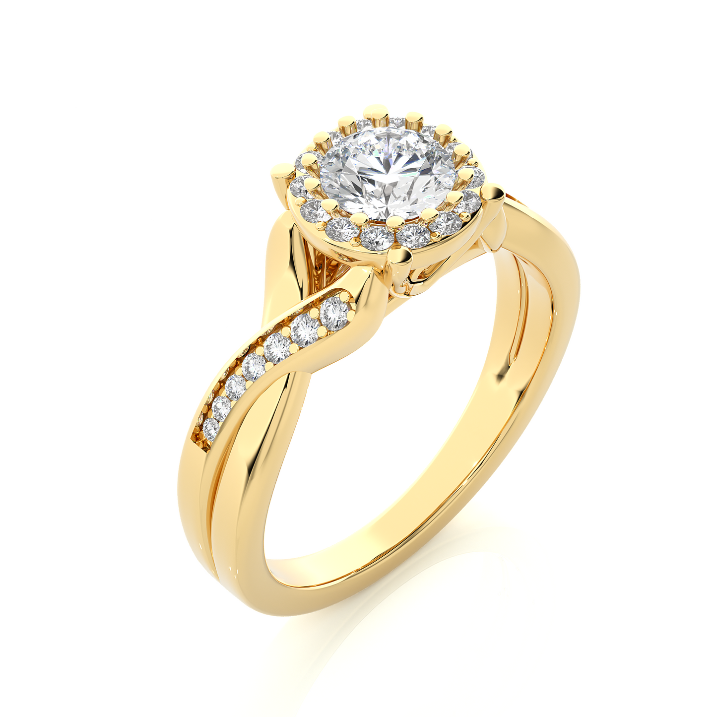 timeless glow diamond ring - espira gems