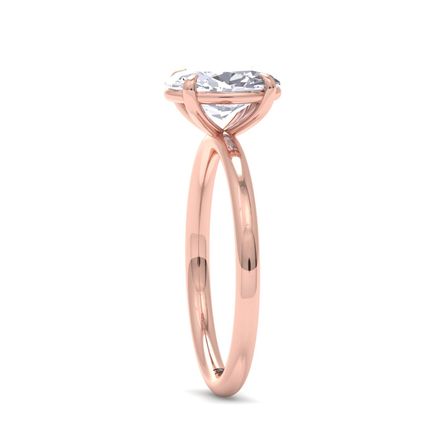 liberty 2 carat oval diamond ring