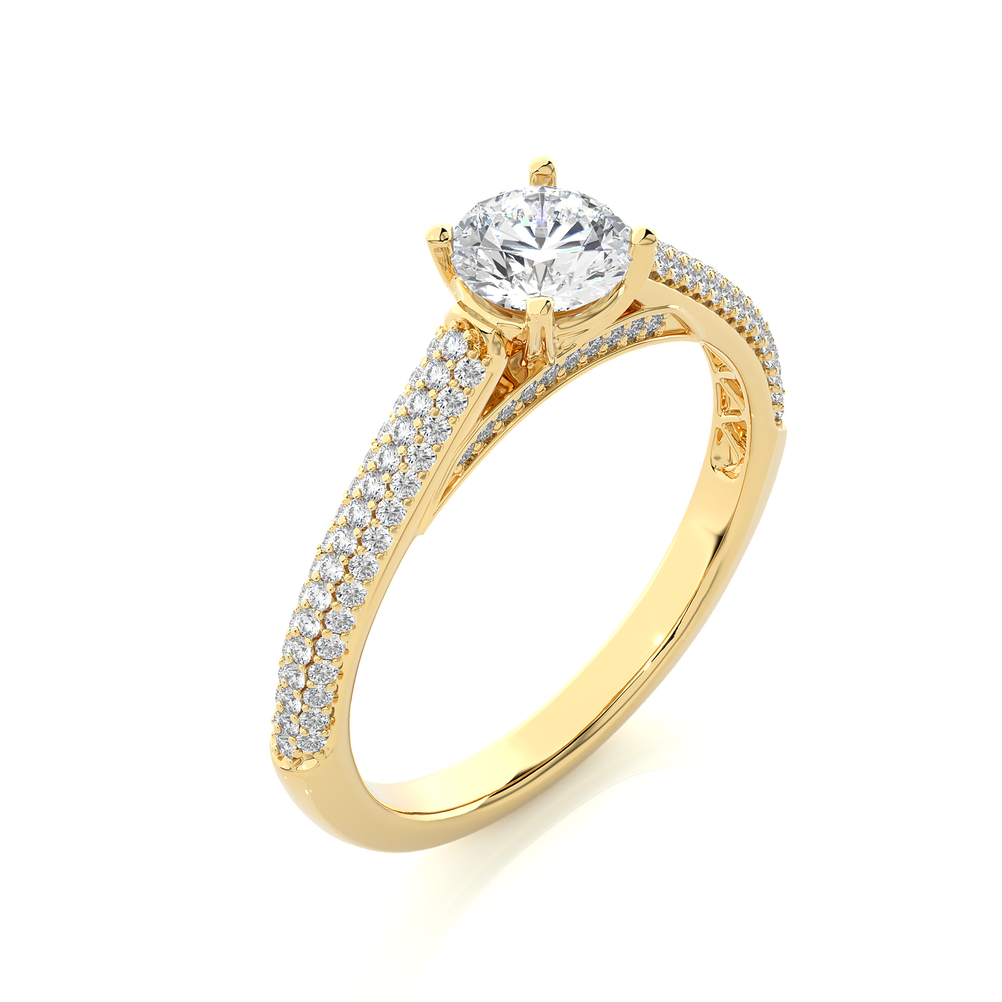 lumia aurora diamond ring