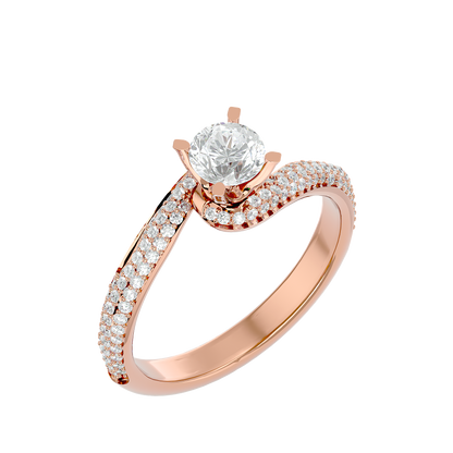 Lumia Crown Diamond Ring