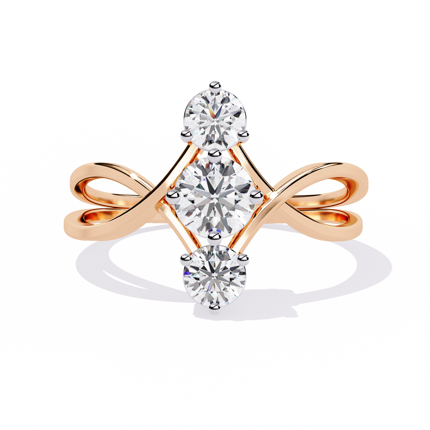 wealth whisper round diamond ring - espira fine gems