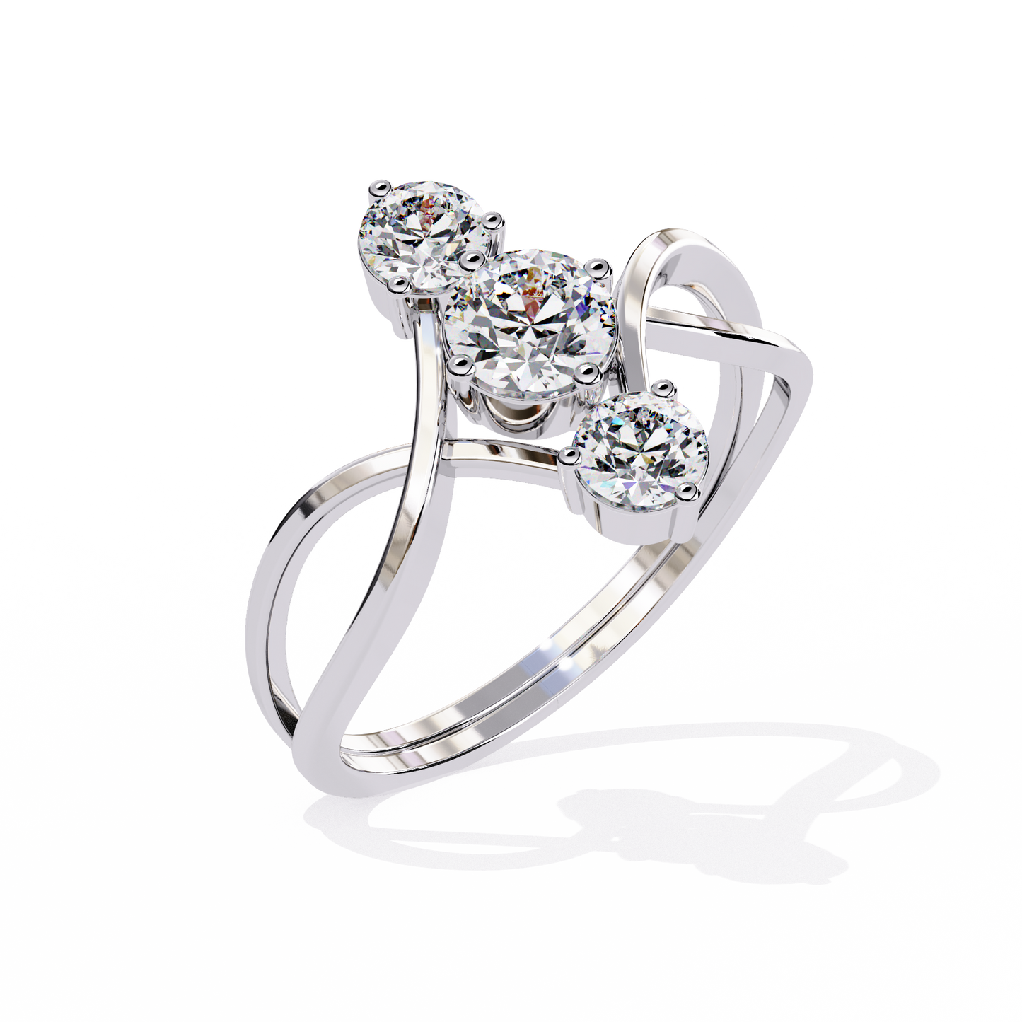 wealth whisper round diamond ring - espira fine gems