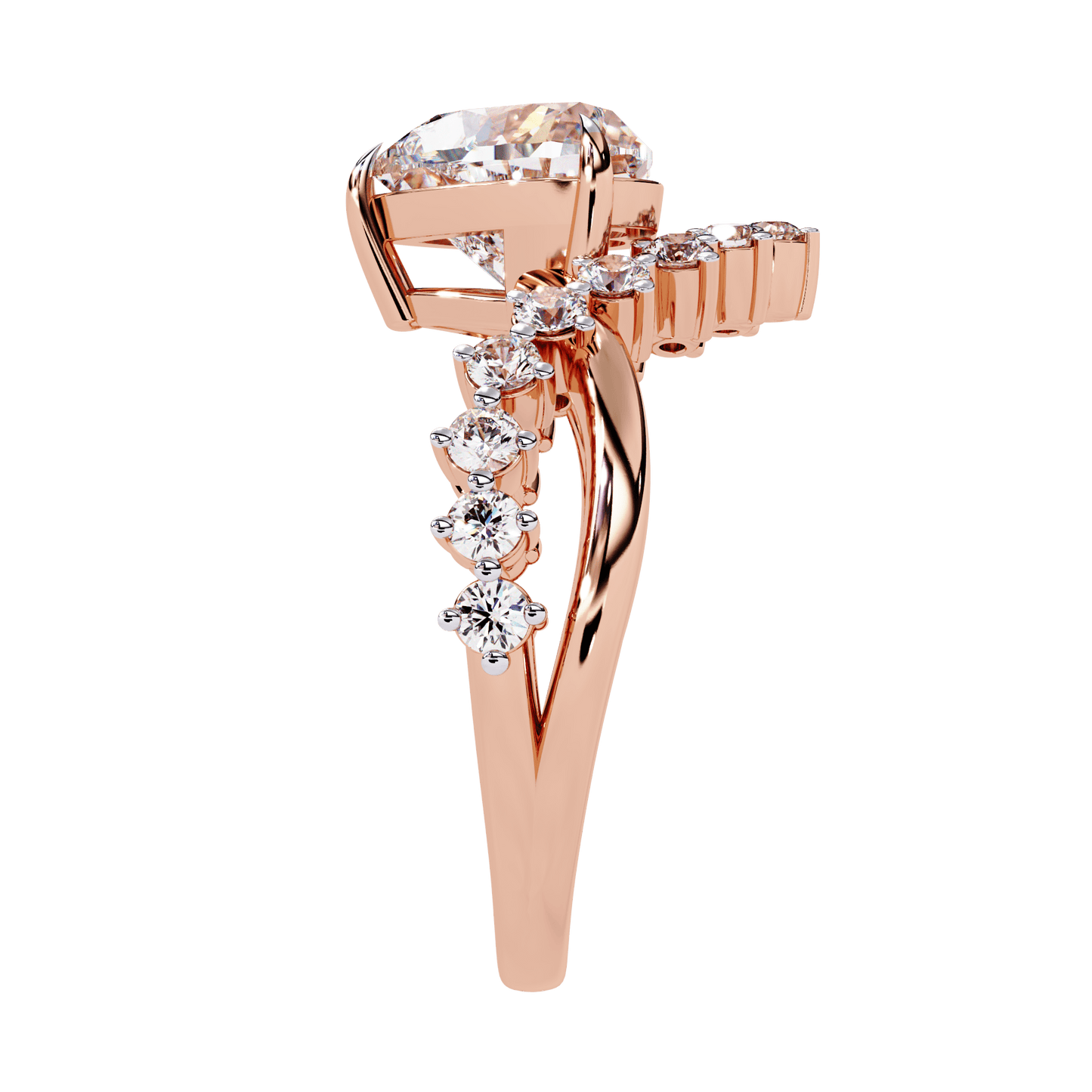 luxury crown diamond ring - espira fine gems