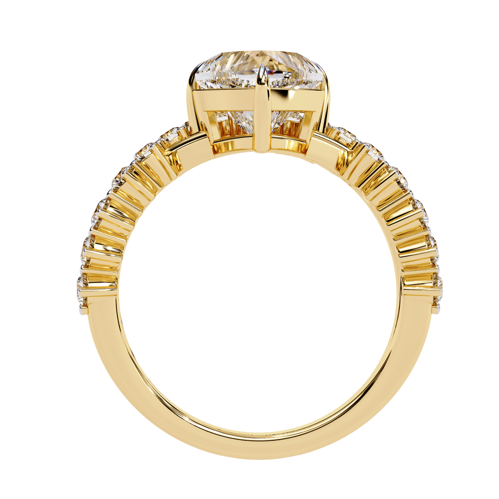 Luxury Crown Diamond Ring - Espira Fine Gems