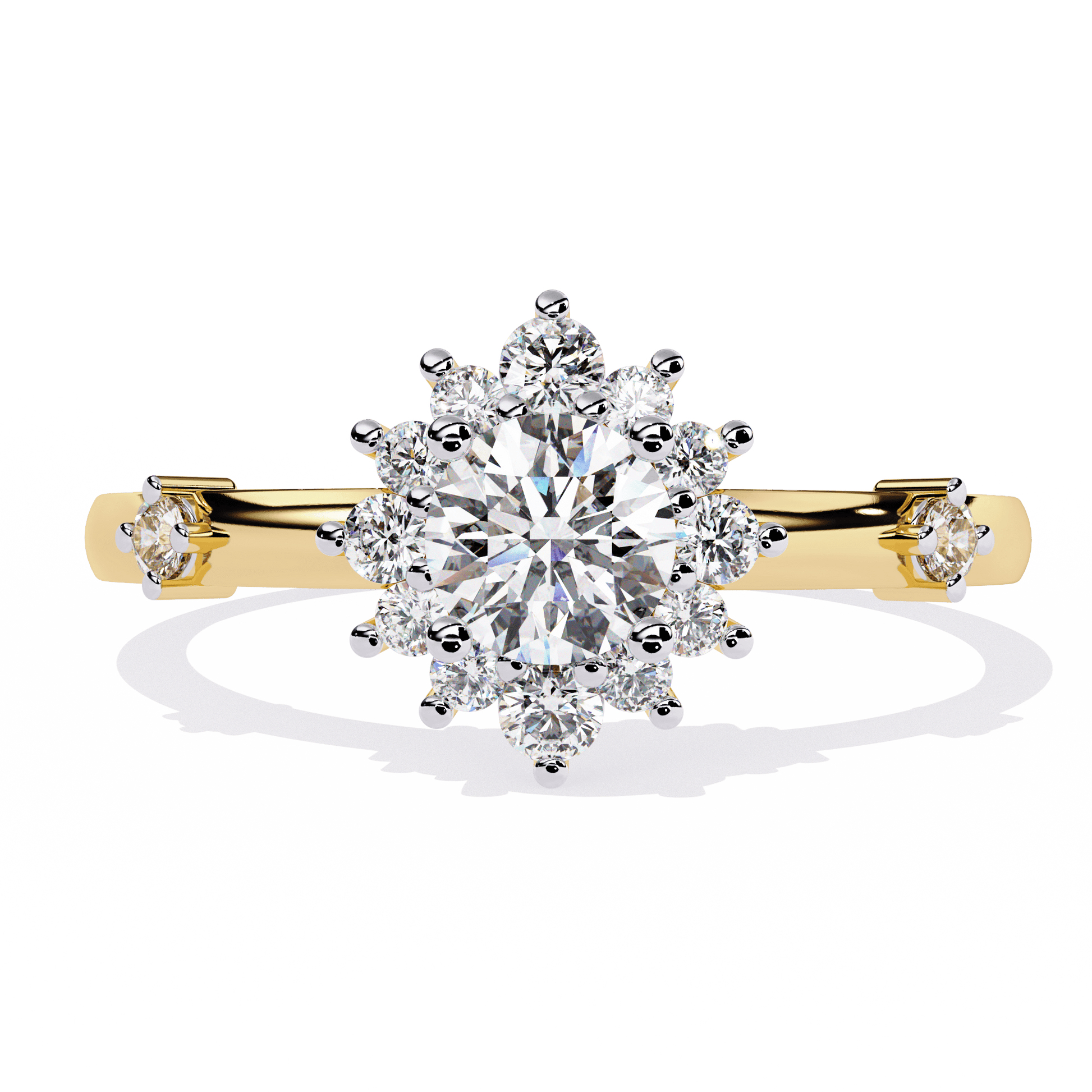 Rich Radiance Round Diamond Ring - Espira Fine Gems