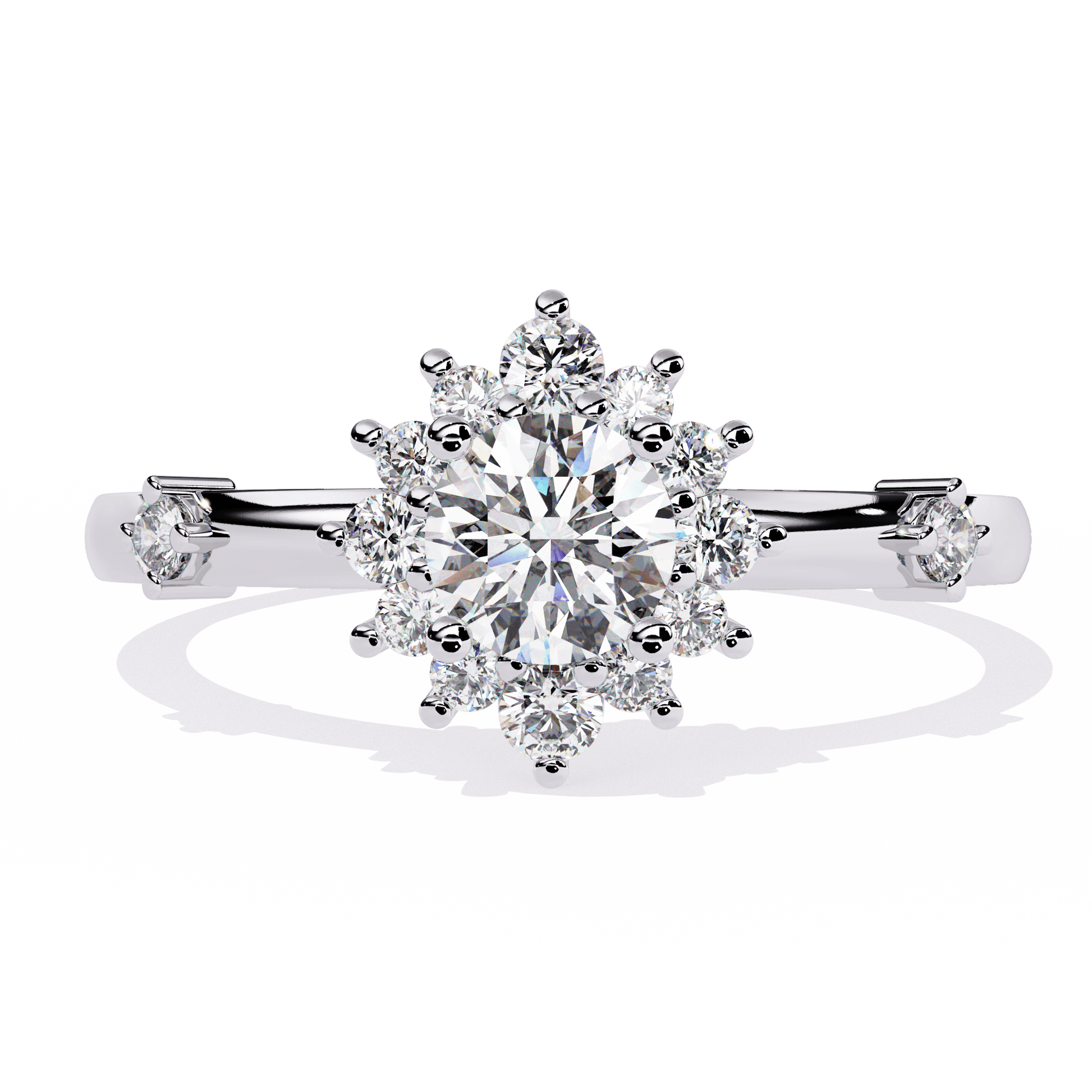 Rich Radiance Round Diamond Ring - Espira Fine Gems