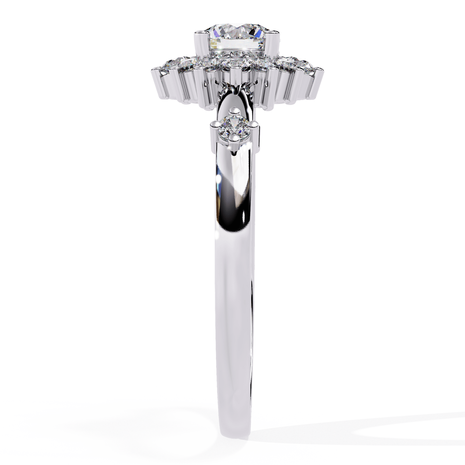 Rich Radiance Round Diamond Ring - Espira Fine Gems