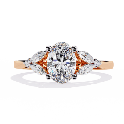 Rich Radiance Marquise Diamond Ring - Espira Fine Gems