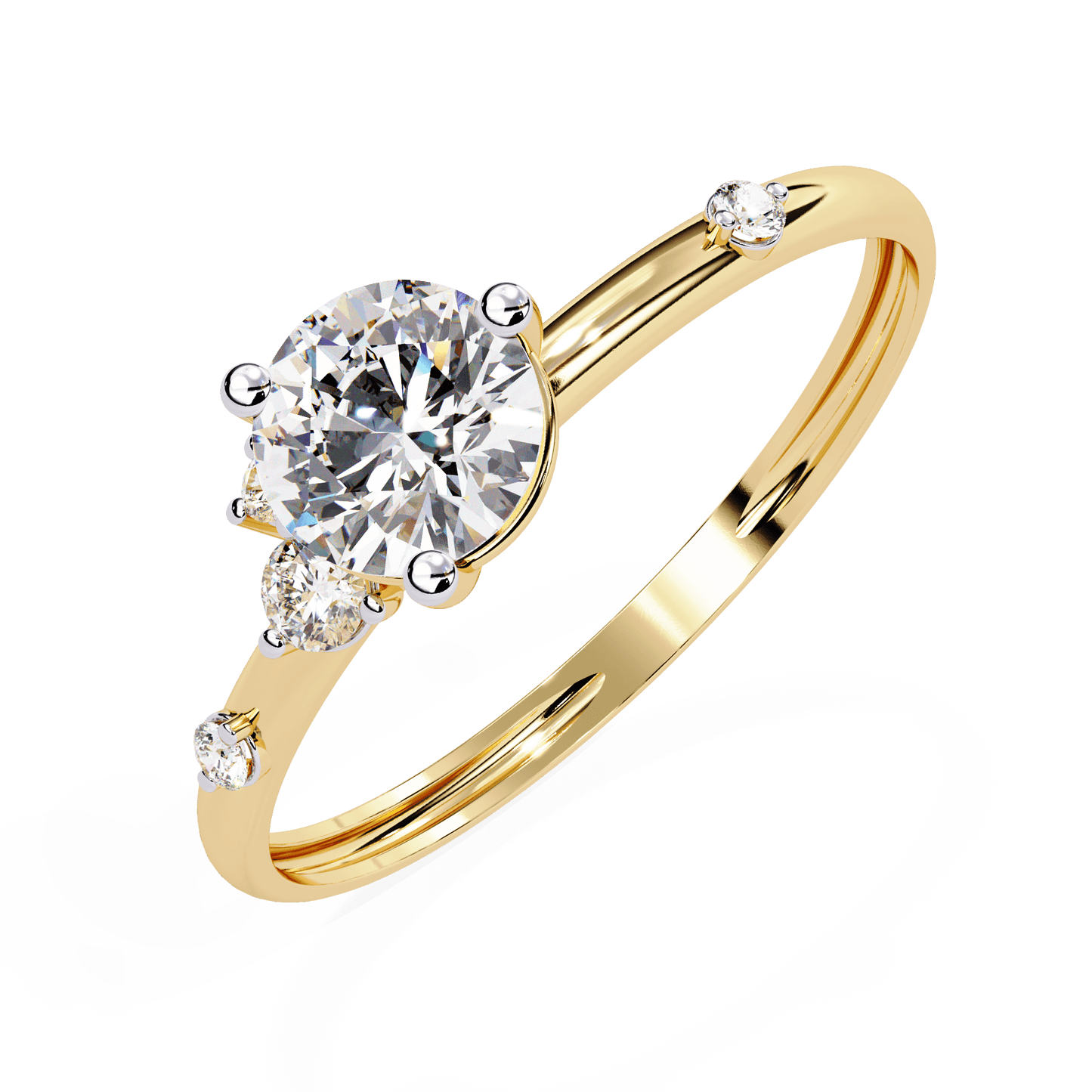 captivating charm diamond ring - espira fine gems