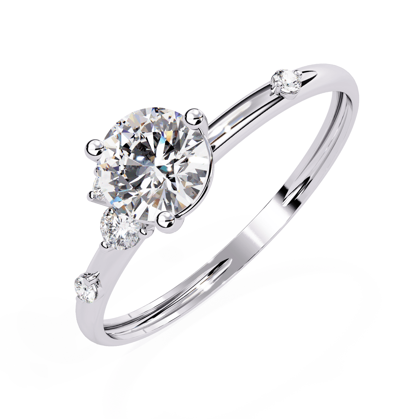 captivating charm diamond ring - espira fine gems